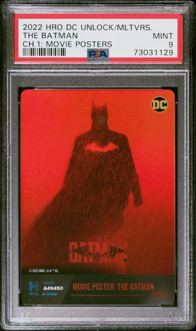 2022 #NA The Batman PSA 9 Hro DC Unlock the Multiverse Chapter 1
