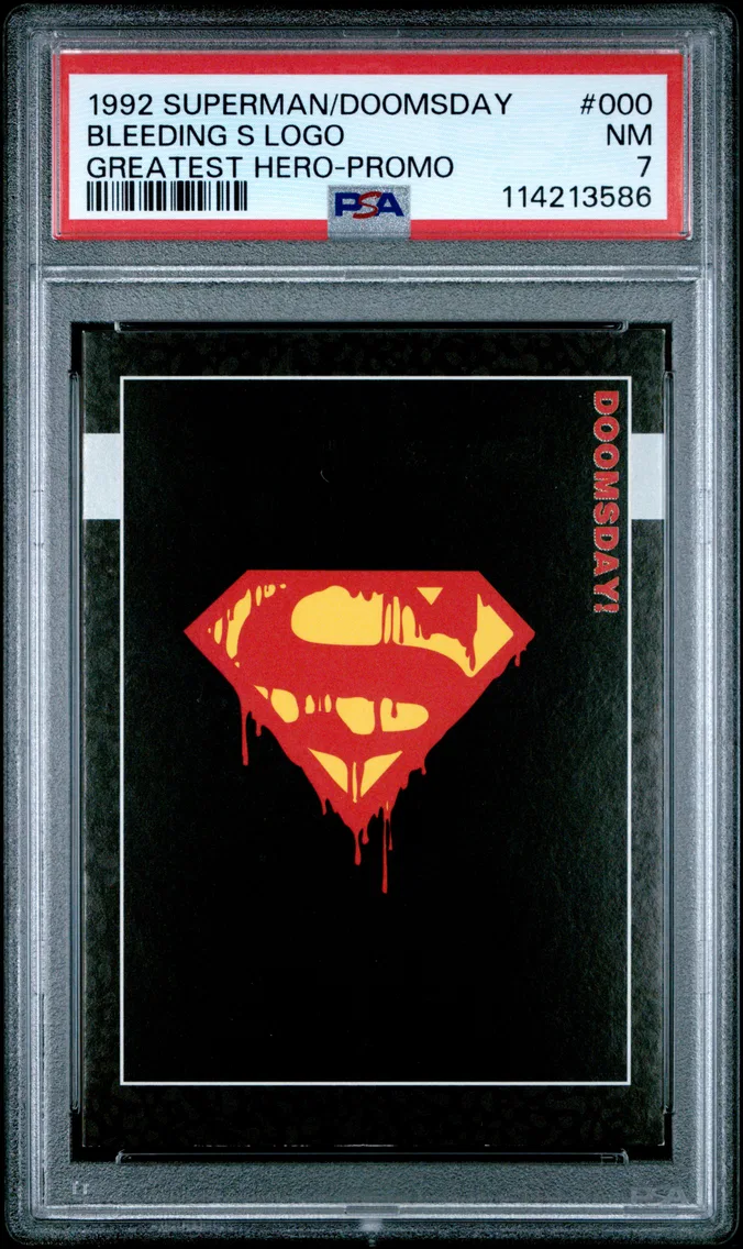 1992 #000 Bleeding S Logo PSA 7 Superman Doomsday: the Death of Superman