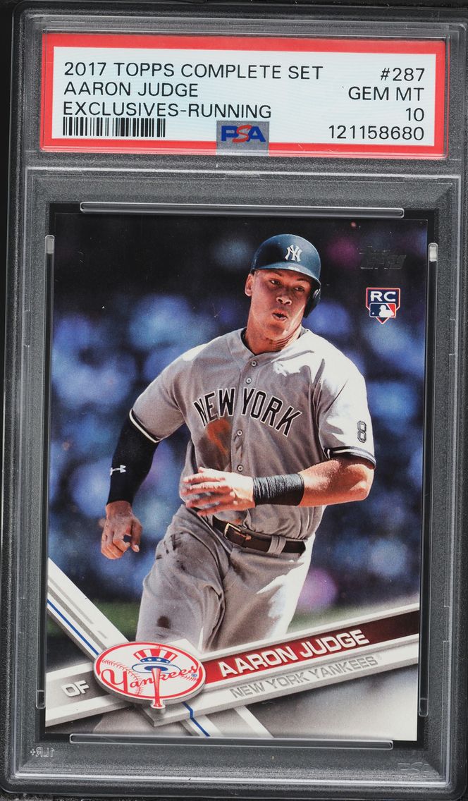 2017 #287 Aaron Judge PSA 10 Top