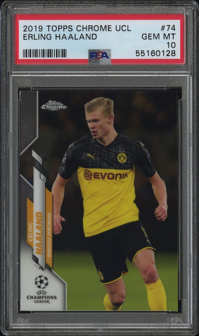 2019 #74 Erling Haaland PSA 10 T