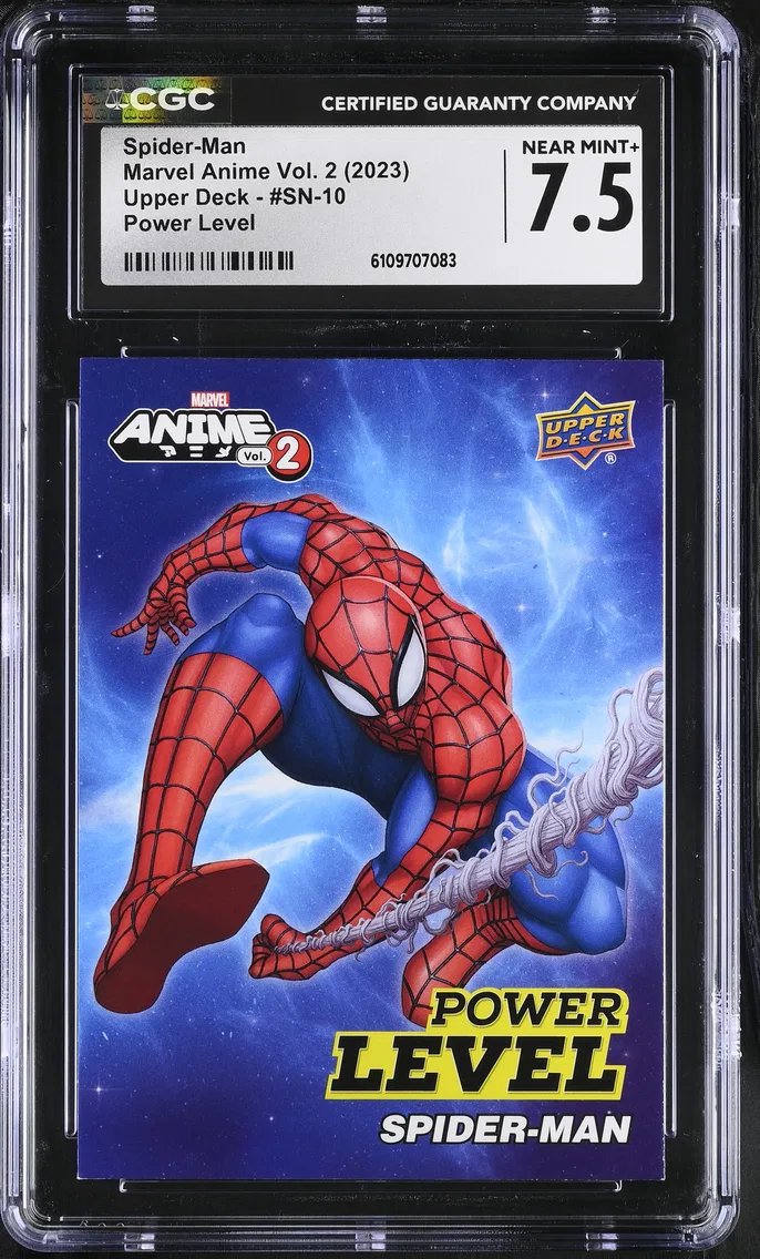 2023 #SN-10 Spider-Man CGC 7.5 Marvel Anime Vol. 2 (2023 Upper Deck) - English