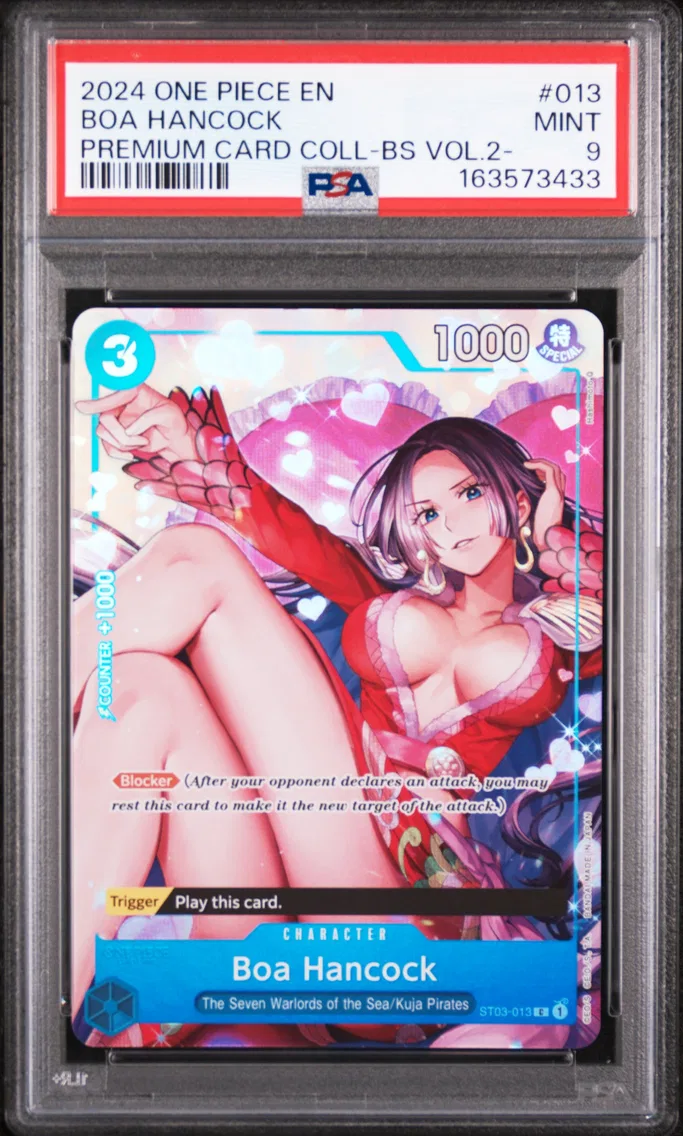 2024 #013 Boa Hancock PSA 9 One Piece Premium Card Collection -Best Selection Vol.2-
