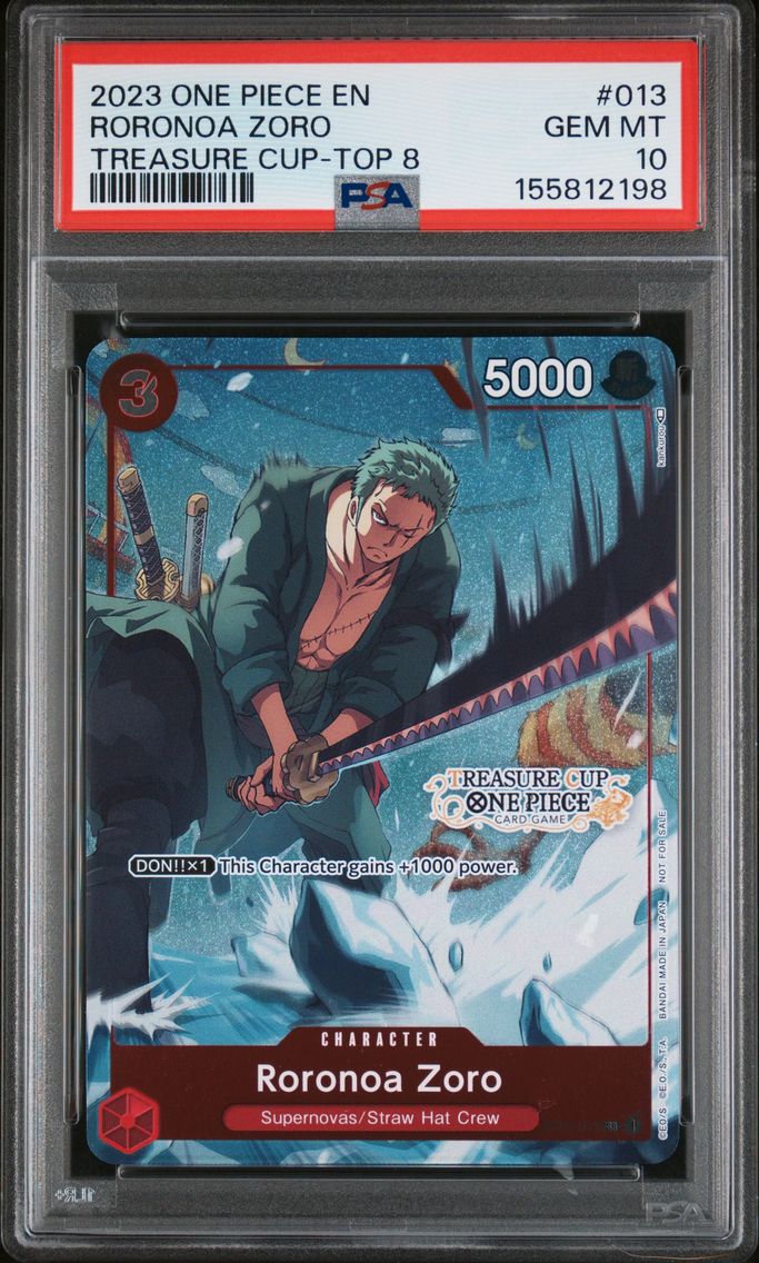 2023 #013 Roronoa Zoro PSA 10 Pr