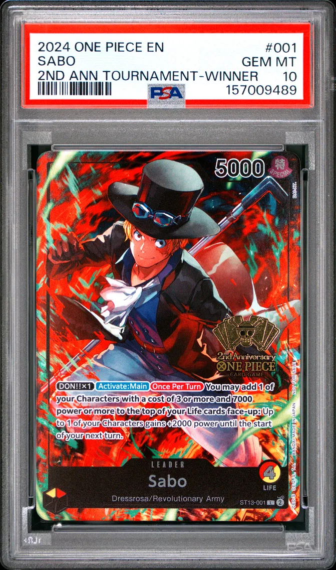 2024 #001 SABO PSA 10 One Piece Promos