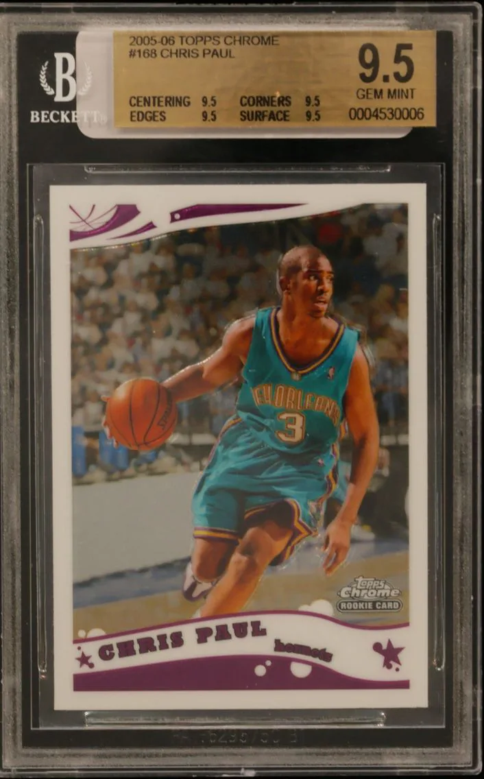2005 #168 Chris Paul RC BGS 9.5 Topps Chrome