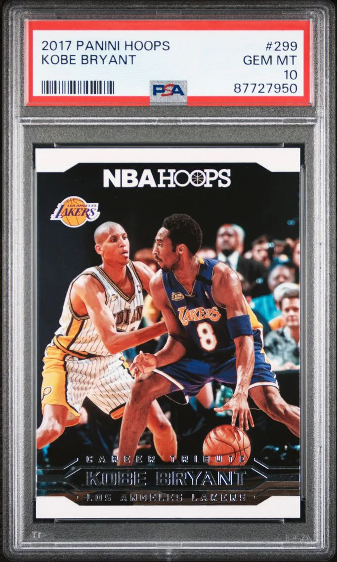 2017 #299 Kobe Bryant PSA 10 Panini Hoops