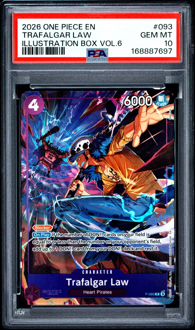 2026 #093 Trafalgar Law PSA 10 One Piece Promos