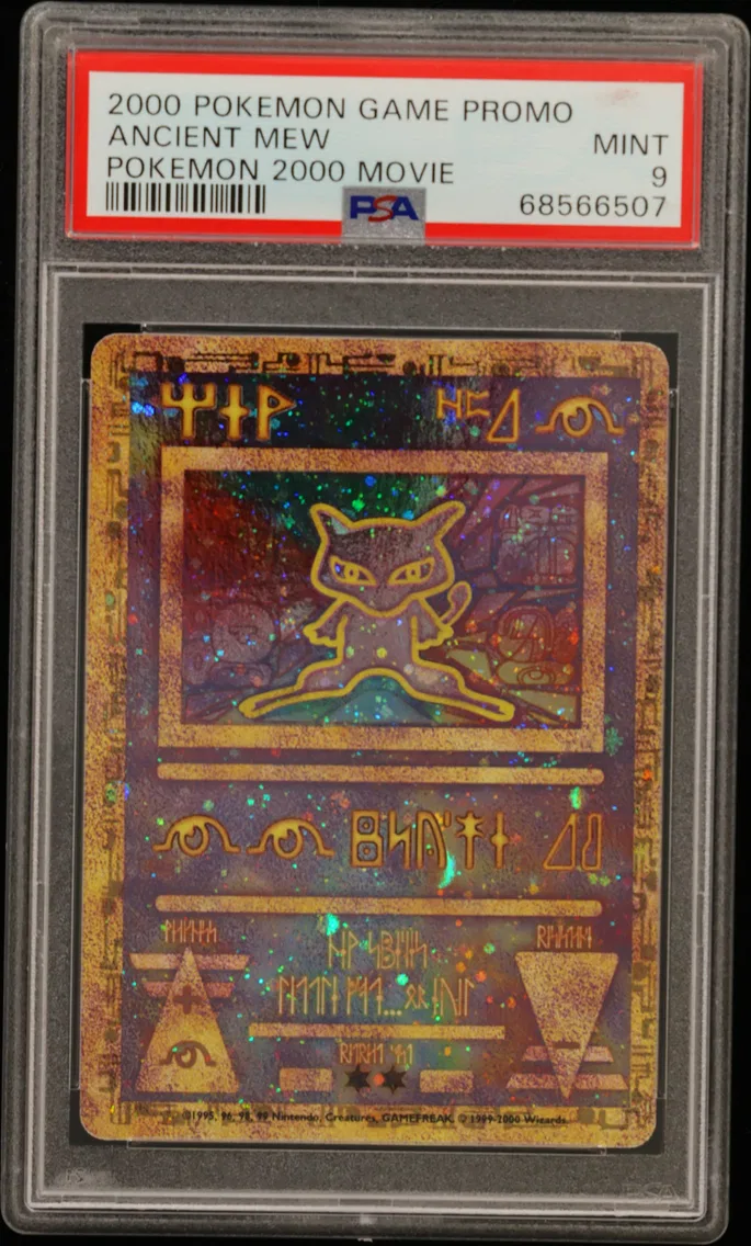 2000 #NA Ancient Mew PSA 9 Game Movie
