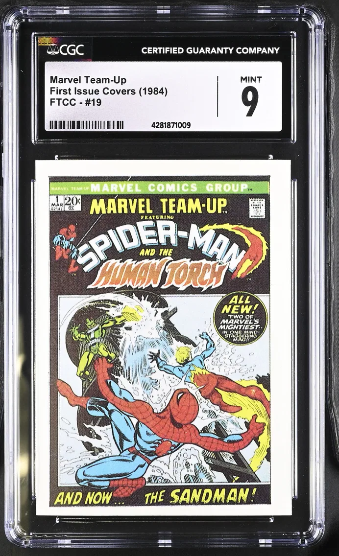 1984 #19 Marvel Team-Up CGC 9 Marvel Superheroes First Issue Covers - English