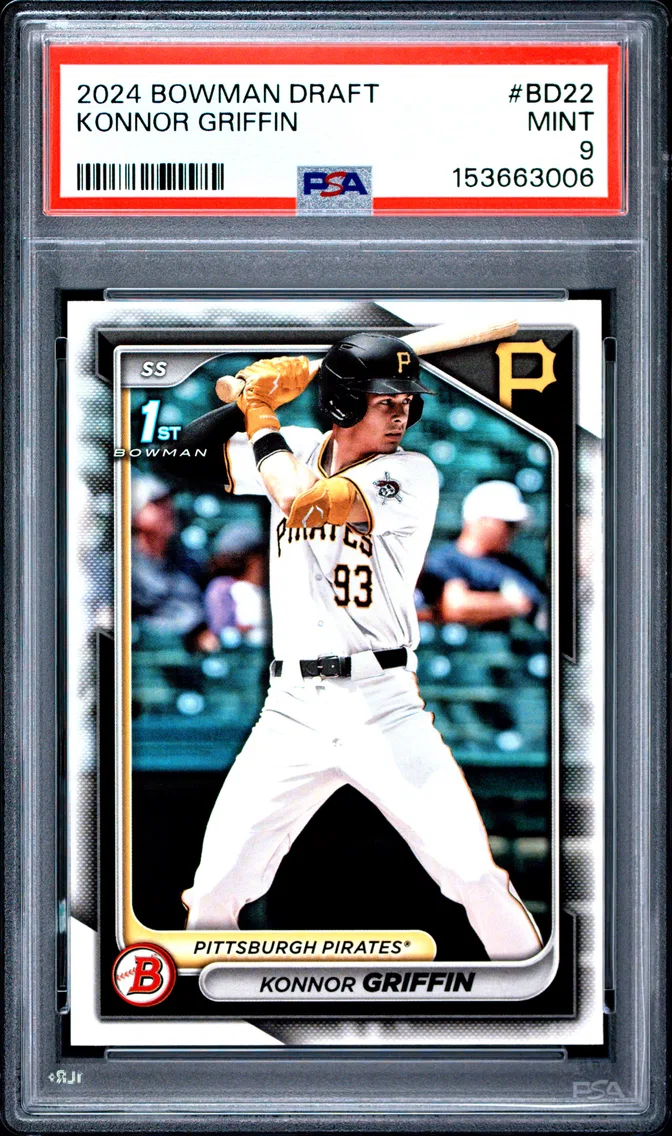 2024 #BD22 Konnor Griffin PSA 9 Bowman Draft