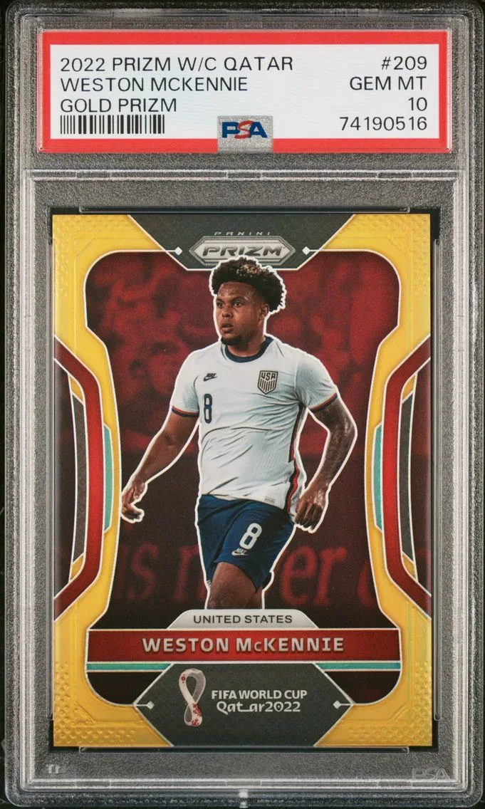 2022 #209 Weston McKennie PSA 10