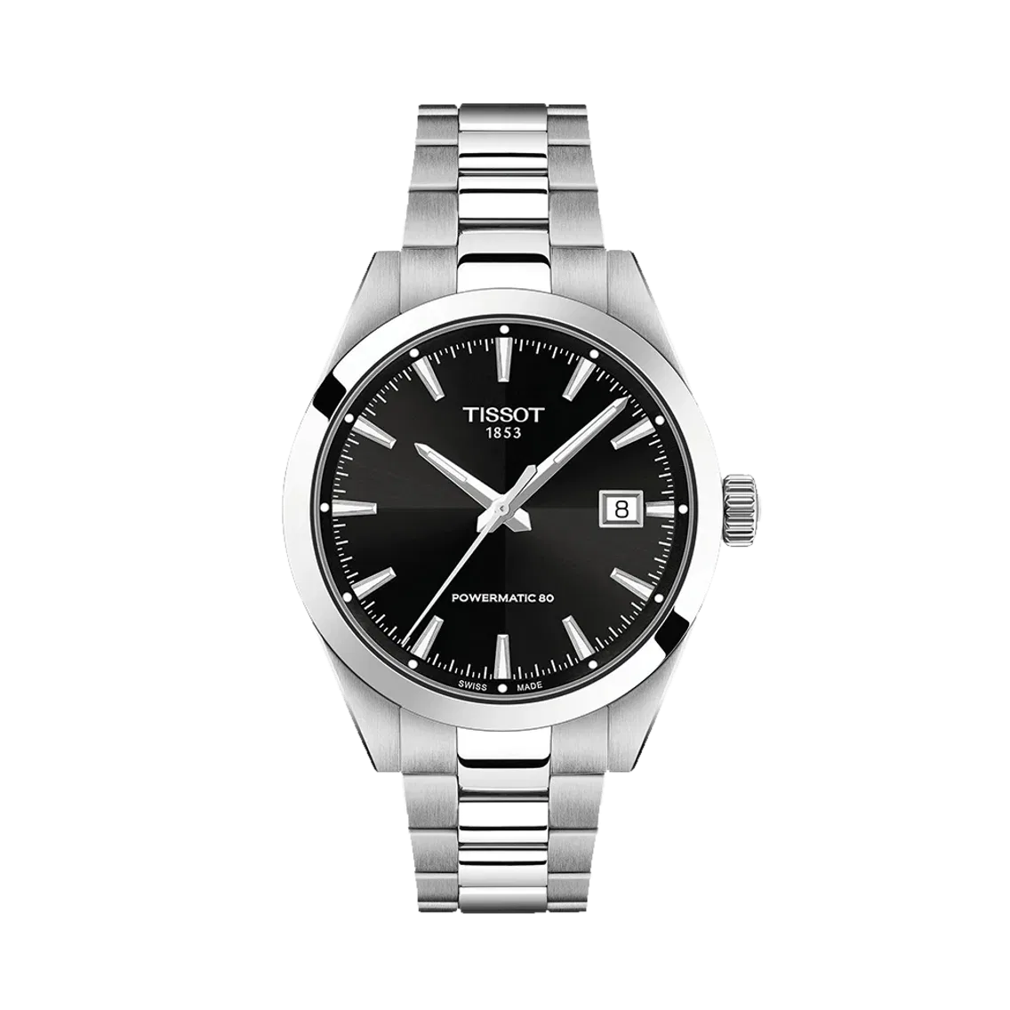 Tissot Gentleman 38mm - Black on Bracelet
