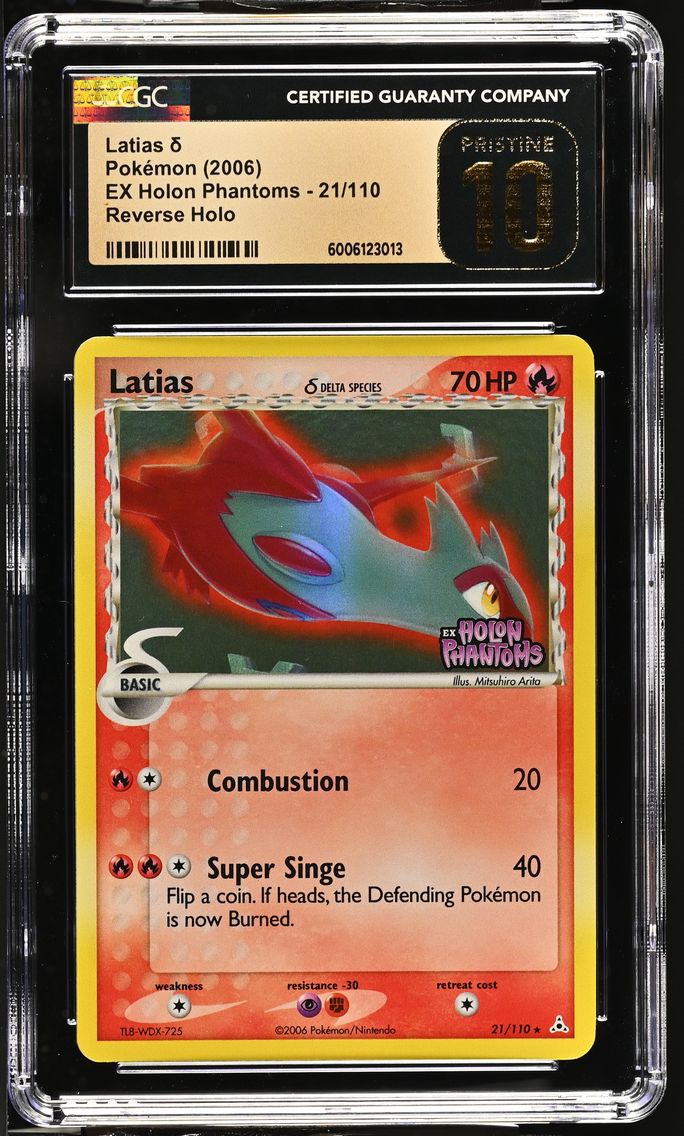 2006 #21 Latias δ Reverse Holo 