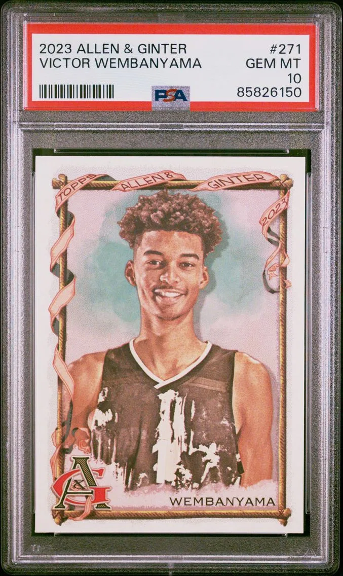 2023 #271 Victor Wembanyama PSA 10 Topps Allen & Ginter