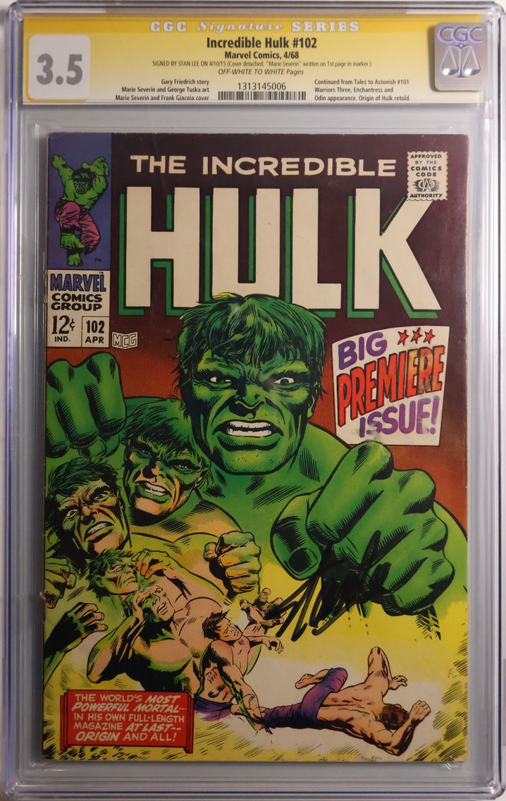 1968 #NA 1968 Incredible Hulk #1