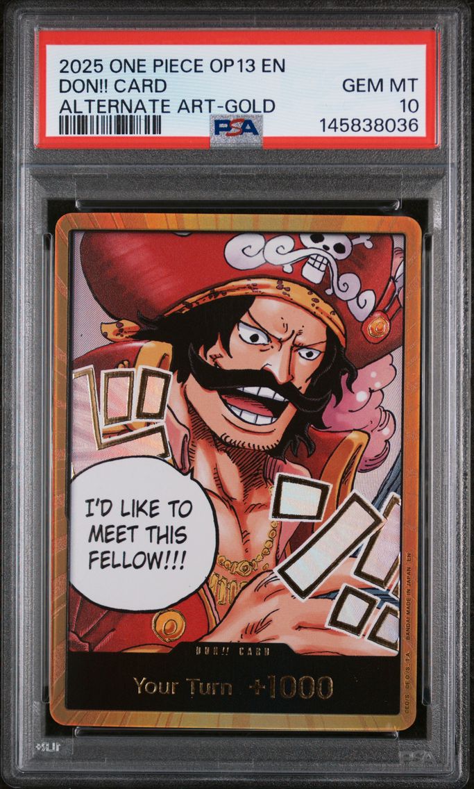 2025 #NA Don!! Card PSA 10 One P
