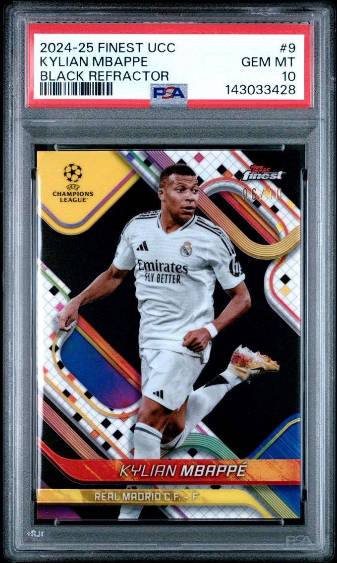 2024 #9 Kylian Mbappe PSA 10 Top