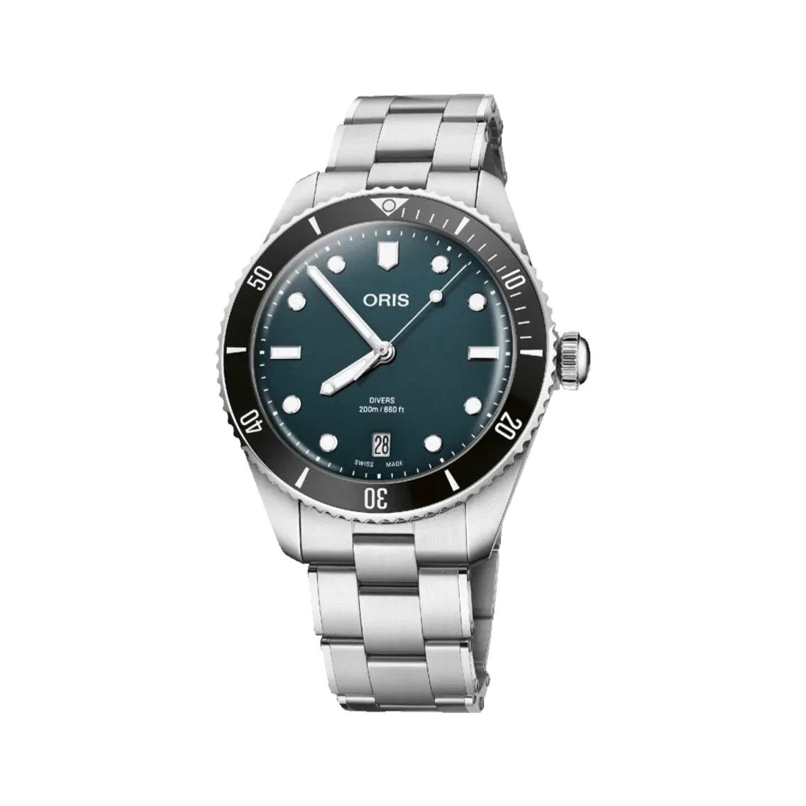 Oris Divers Date 39mm - Blue on Bracelet