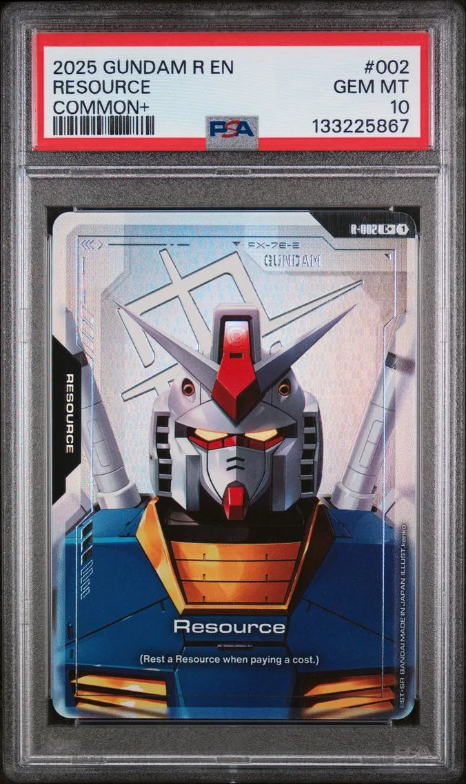 2025 #002 Resource PSA 10 Gundam Resource