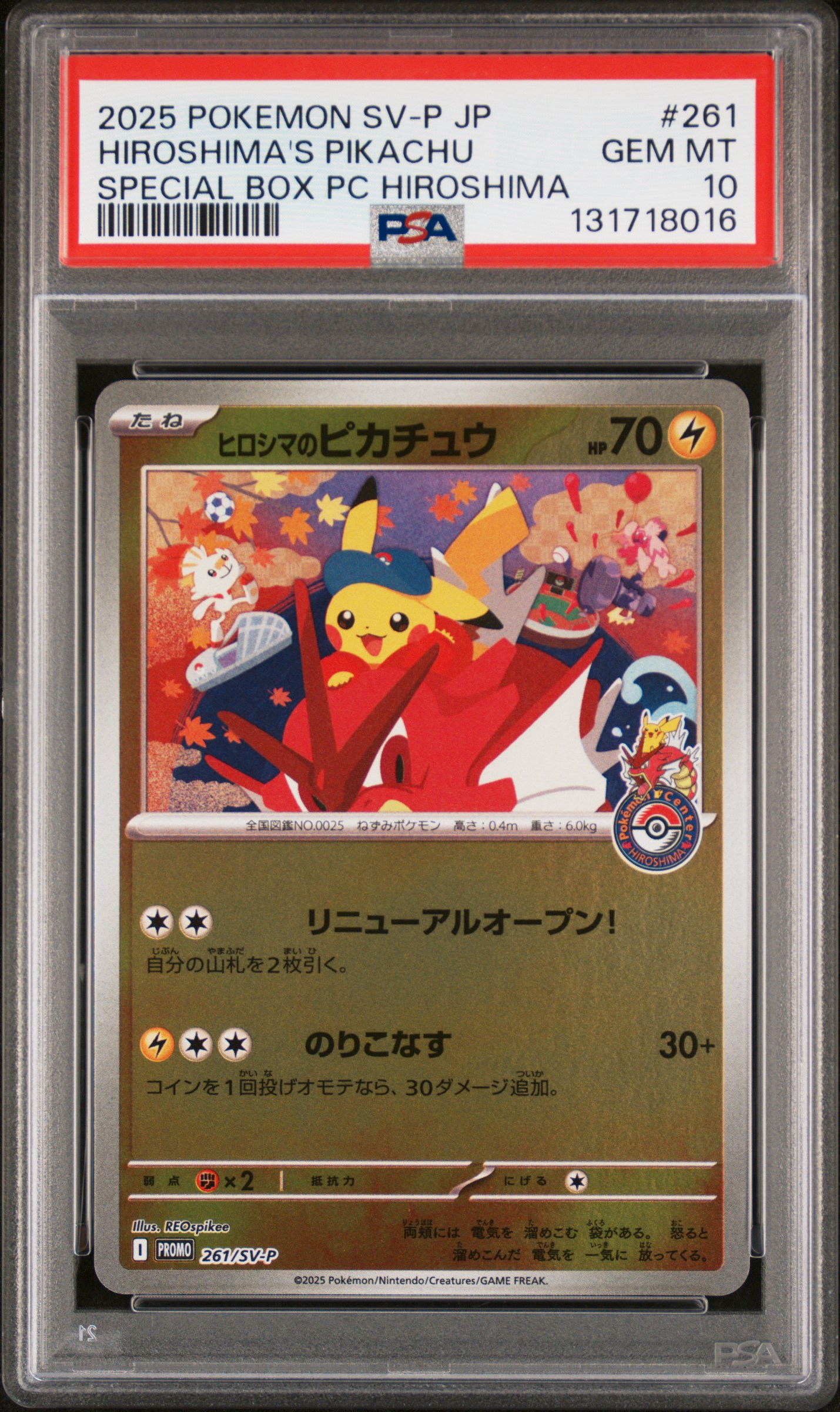 Hiroshima's Pikachu
