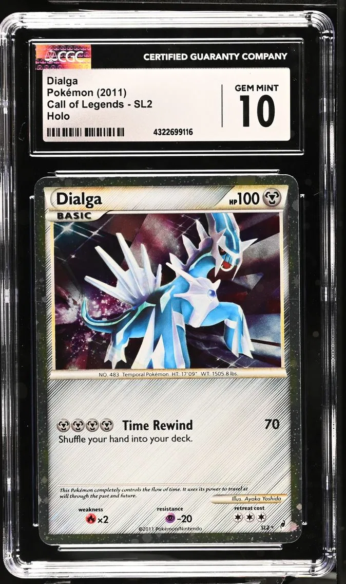 2011 #SL2 Dialga CGC 10 Call of 