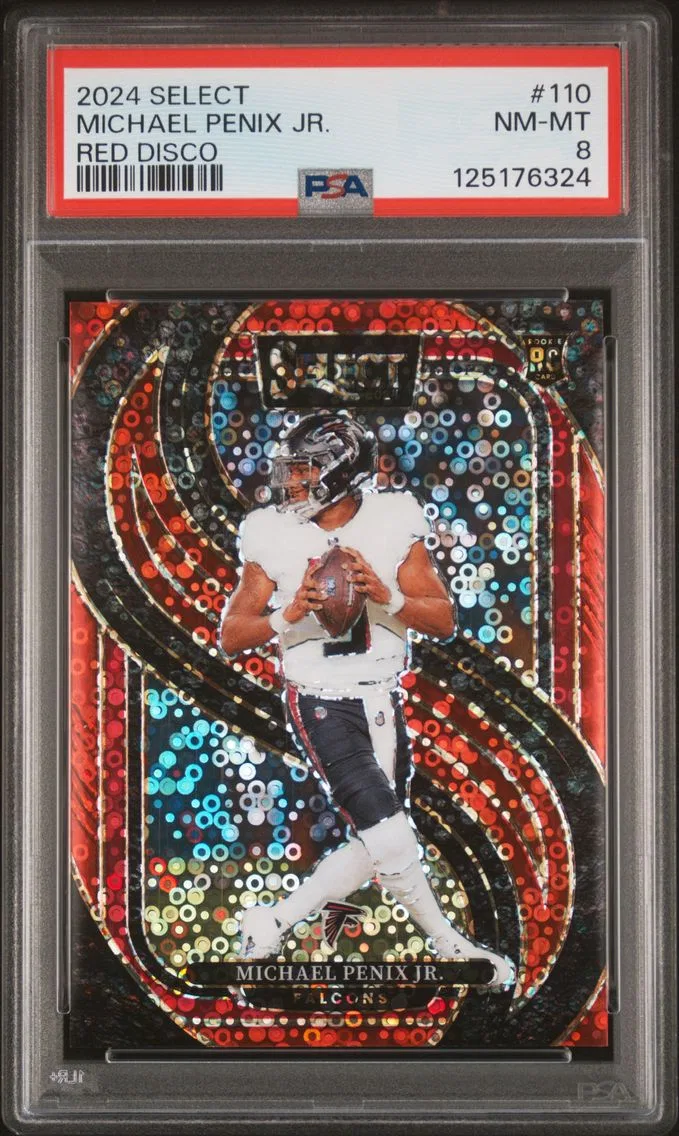 2024 #110 Michael Penix Jr. PSA 8 Panini Select