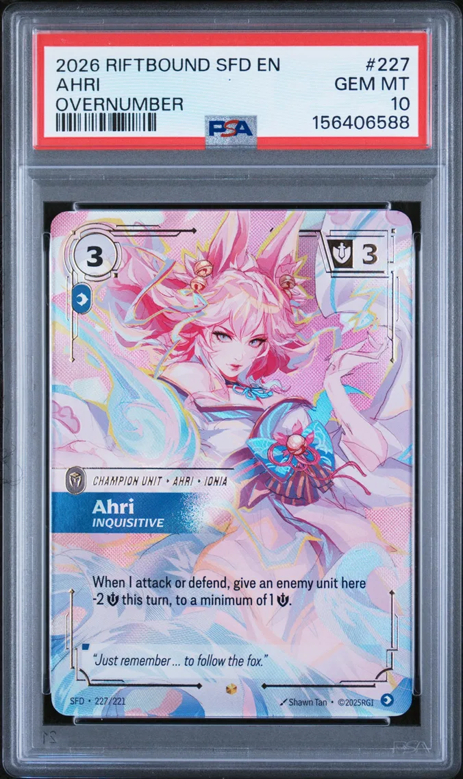 2026 #227 Ahri - Inquisitive PSA