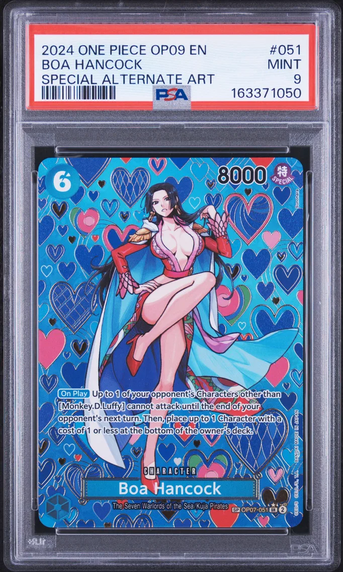 2024 #051 Boa Hancock PSA 9 One Piece OP09-Emperors in the New World