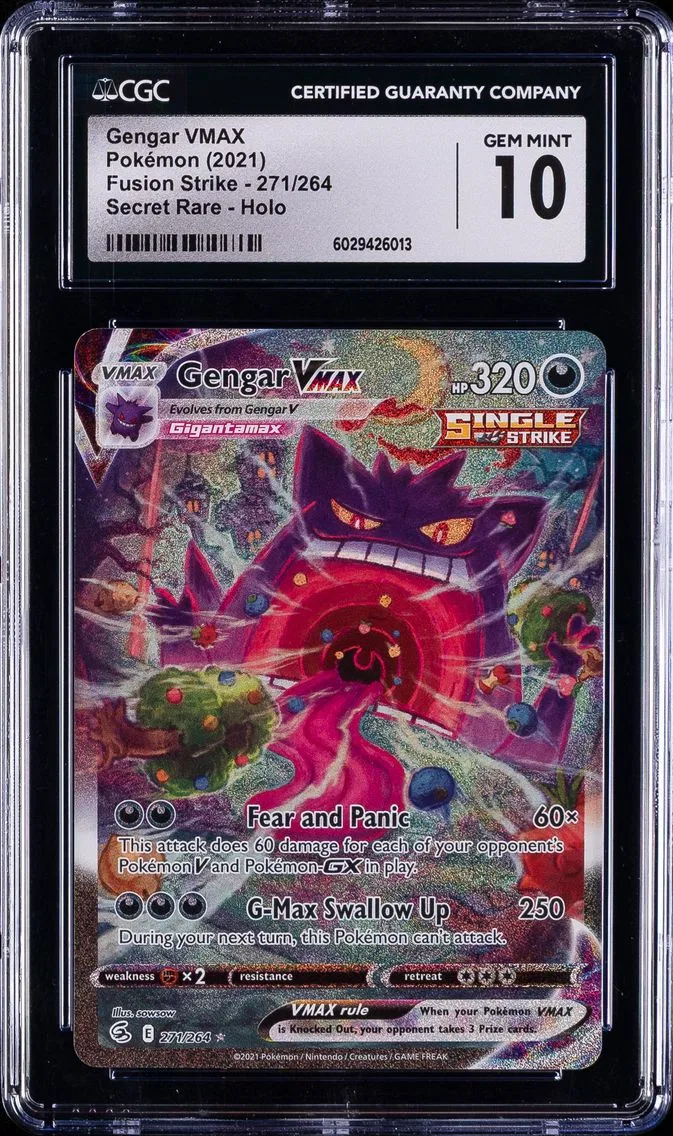 2021 #271 Full Art/Gengar Vmax C