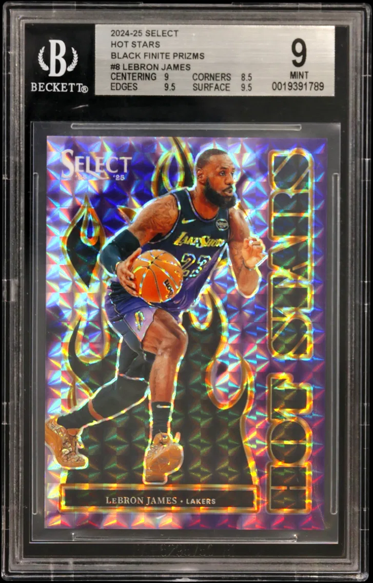 2024 #8 LeBron James BGS 9 Selec