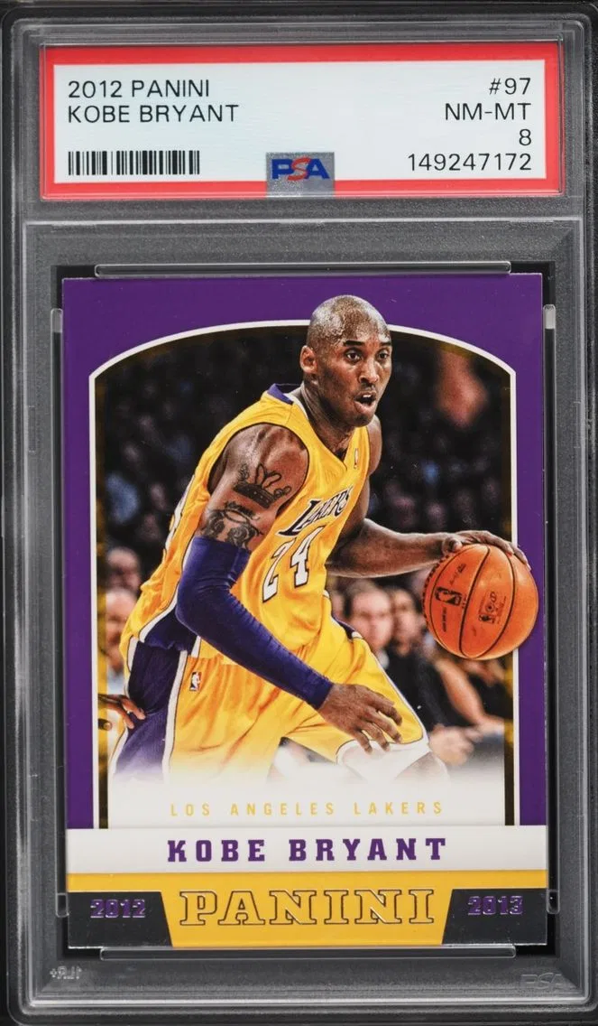 2012 #97 Kobe Bryant PSA 8 Panini Basketball