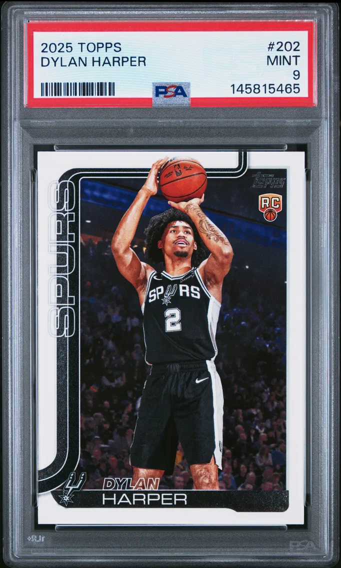 2025 #202 Dylan Harper PSA 9 Topps