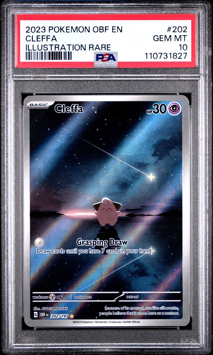 2023 #202 Cleffa PSA 10 Obf EN-O