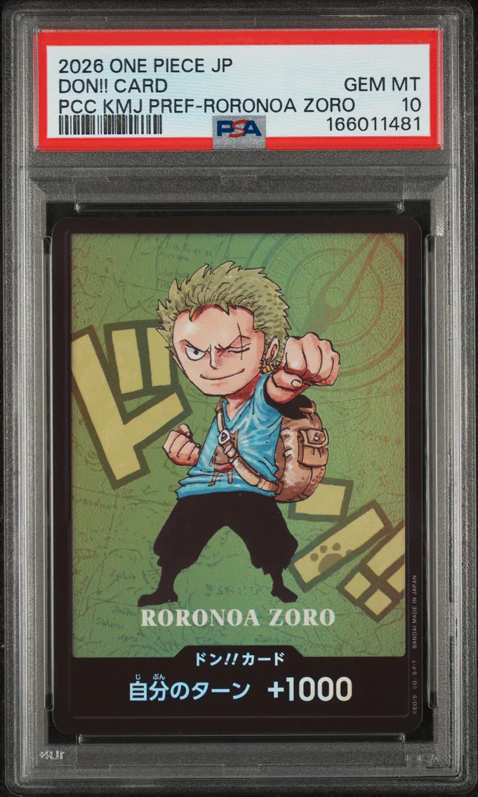 2026 #NA Don!! Card PSA 10 One Piece Japanese Premium Card Collection Kumamoto Prefecture Special
