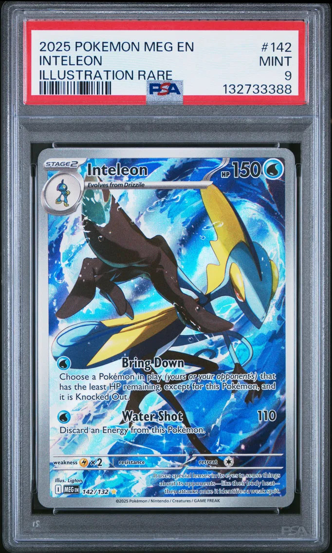 2025 #142 Inteleon PSA 9 Meg EN-