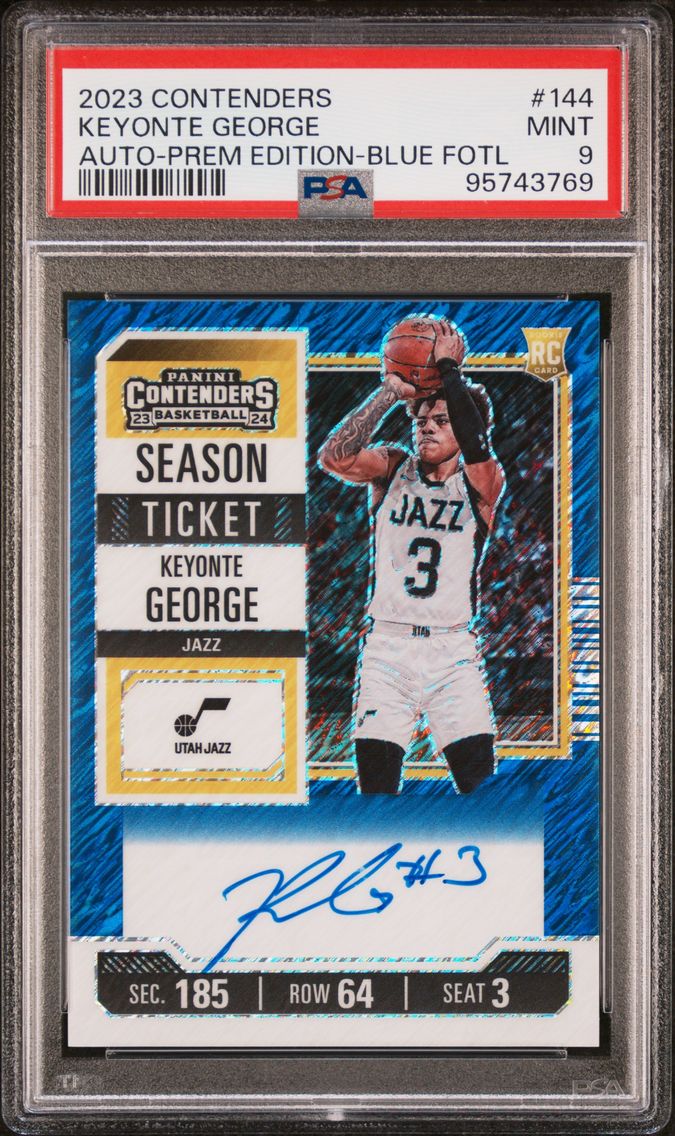 2023 #144 Keyonte George PSA 9 P