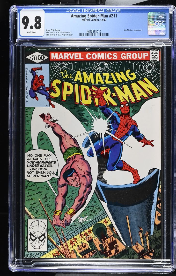 1980 Amazing Spider-Man #211 CGC