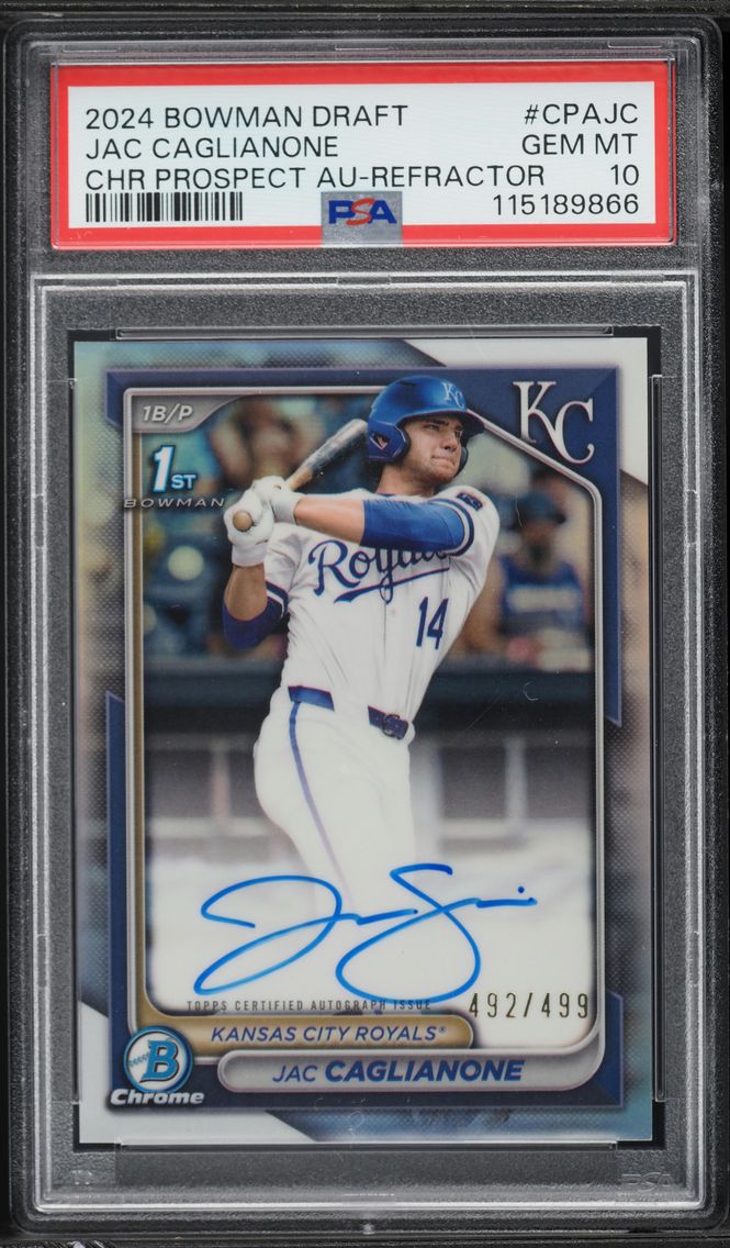 2024 #CPAJC Jac Caglianone PSA 1