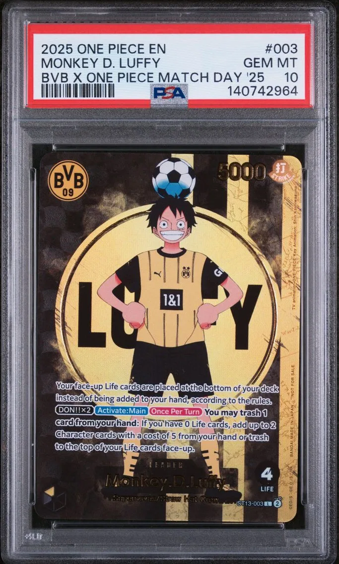 2025 #003 Monkey D. Luffy PSA 10 One Piece Promos