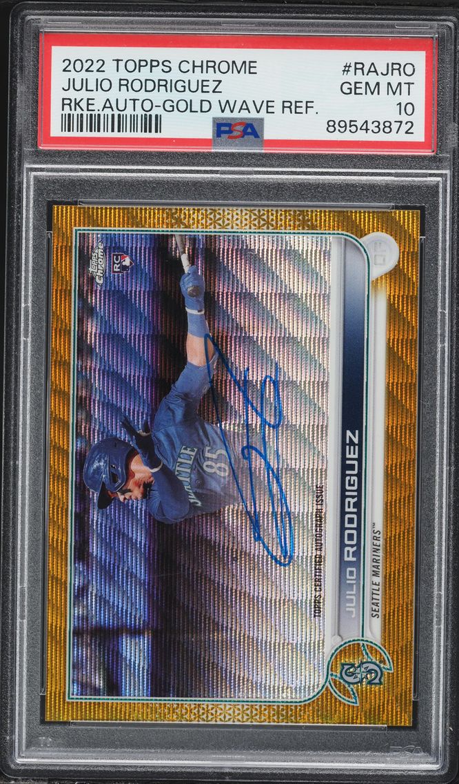 2022 #RAJRO Julio Rodriguez PSA