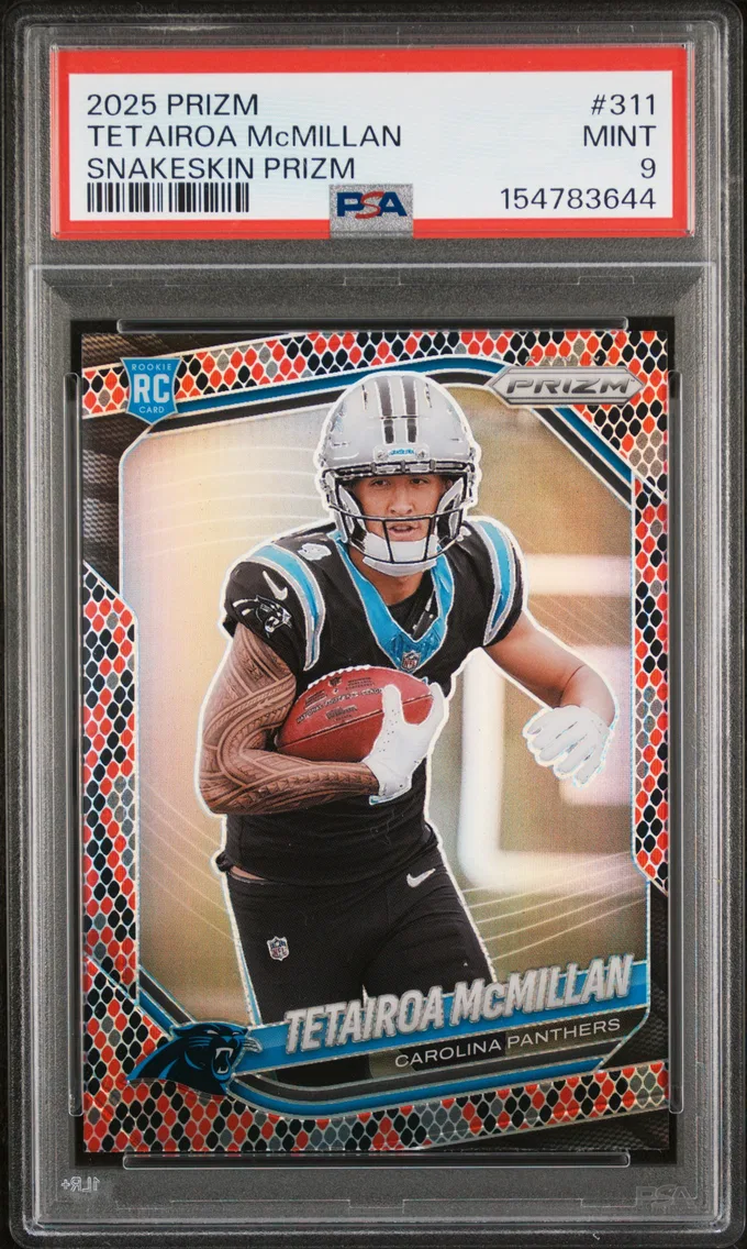 2025 #311 Tetairoa Mcmillan PSA 