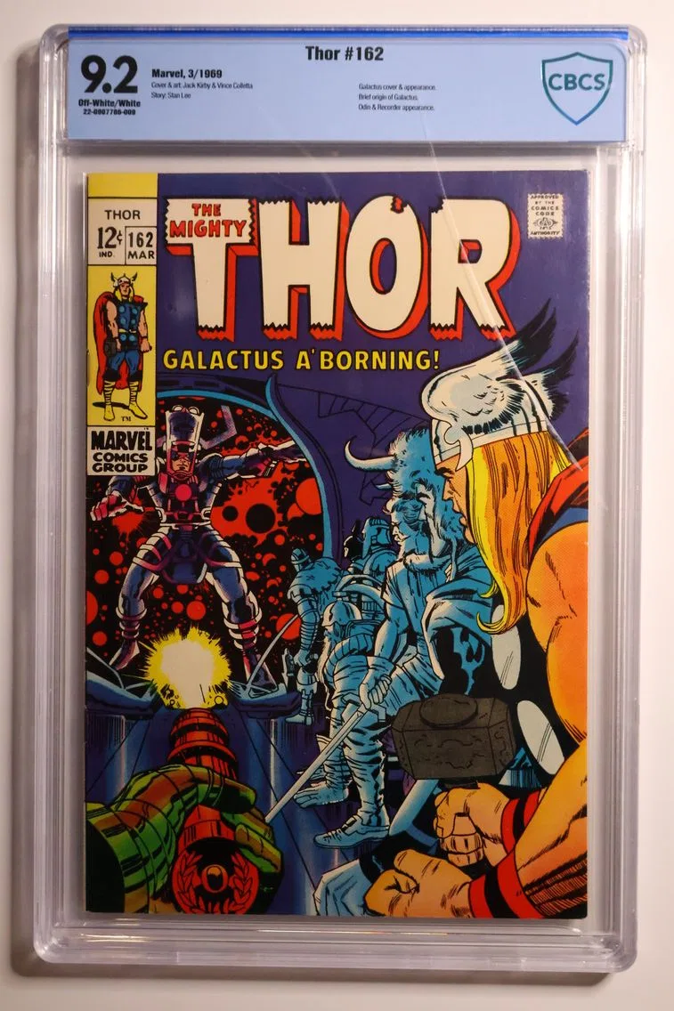 1969 Thor #162 CBCS 9.2 Marvel Comics