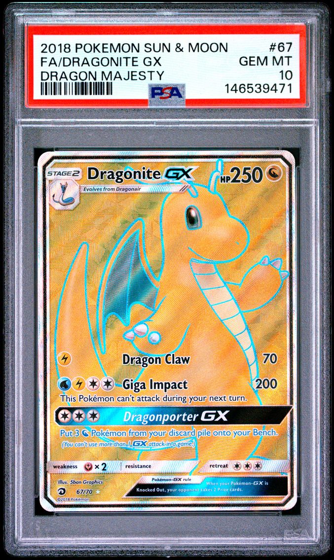 2018 #67 Full Art/Dragonite GX P
