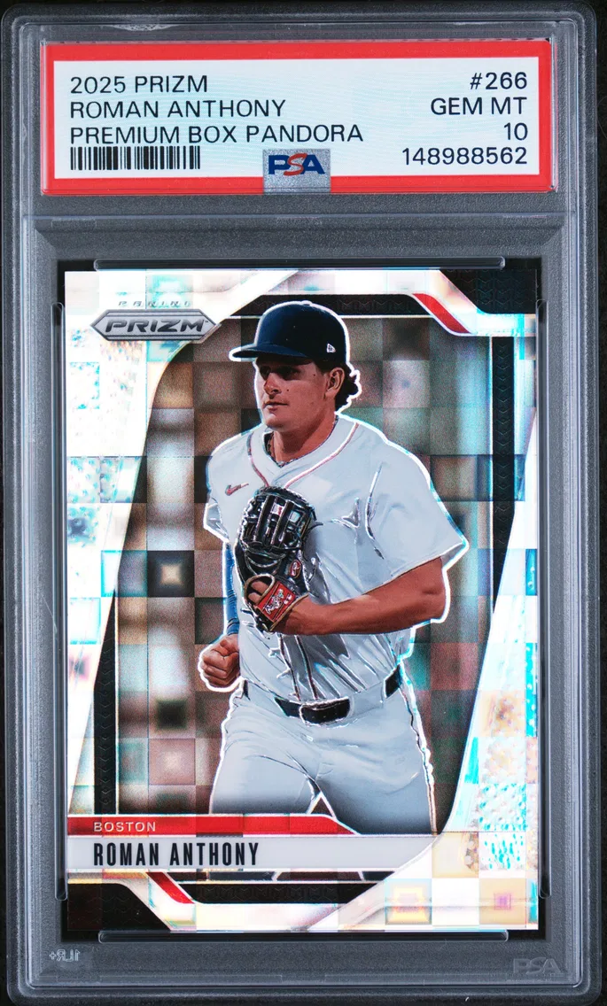 2025 #266 Roman Anthony PSA 10 Panini Prizm