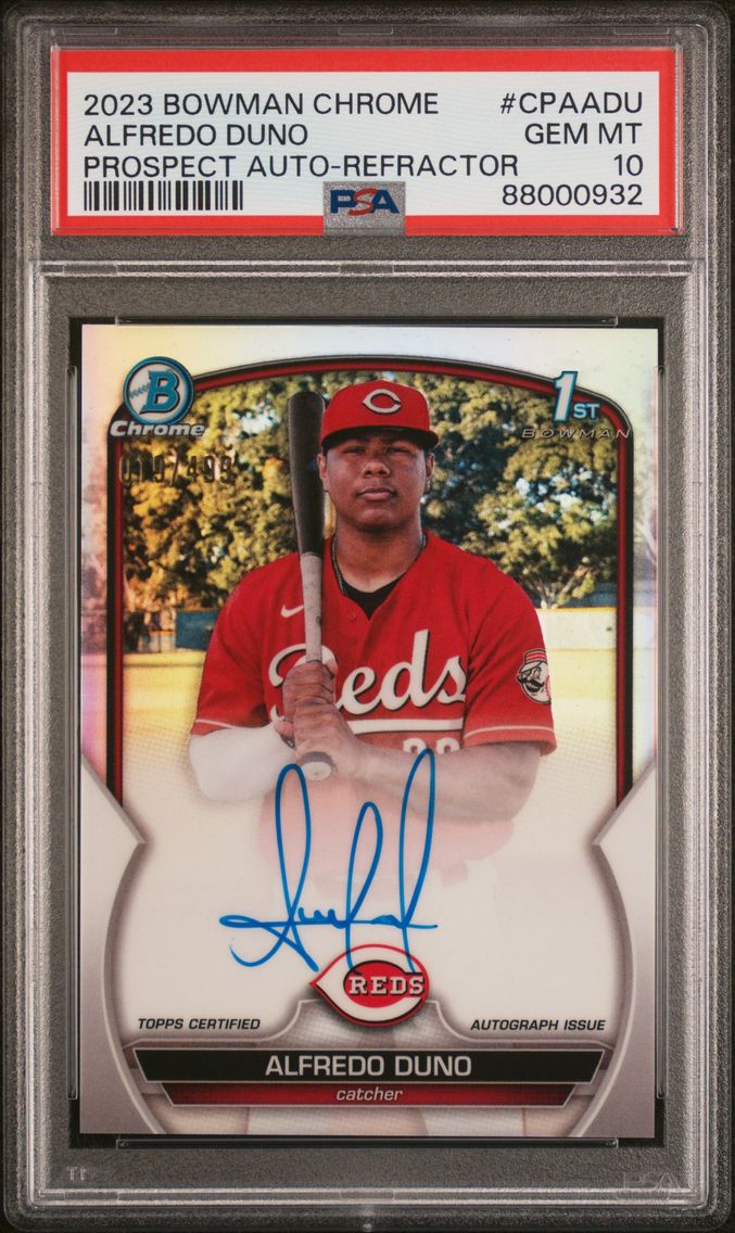 2023 #CPAADU Alfredo Duno PSA 10