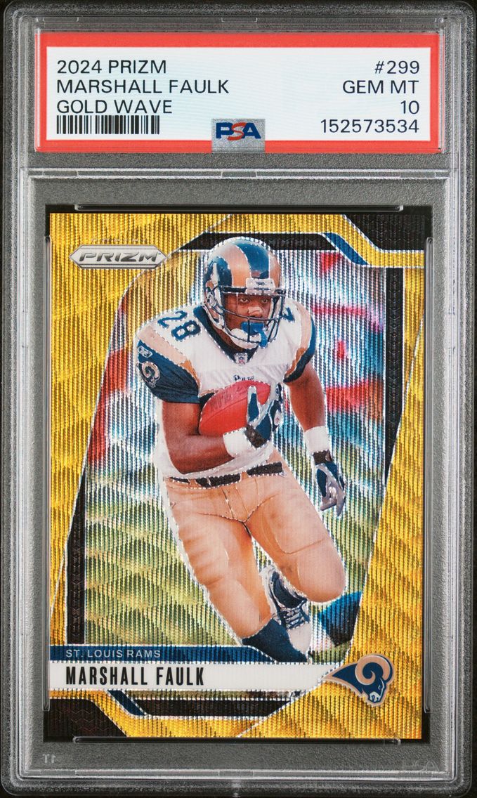 2024 #299 Marshall Faulk PSA 10 