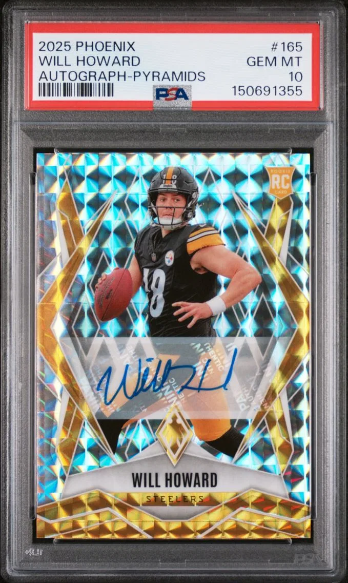2025 #165 Will Howard PSA 10 Panini Phoenix