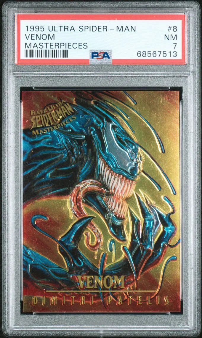 1995 #8 Venom PSA 7 Ultra Spider-Man Masterpieces
