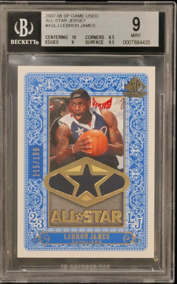 2007 #ASLJ LeBron James BGS 9 SP