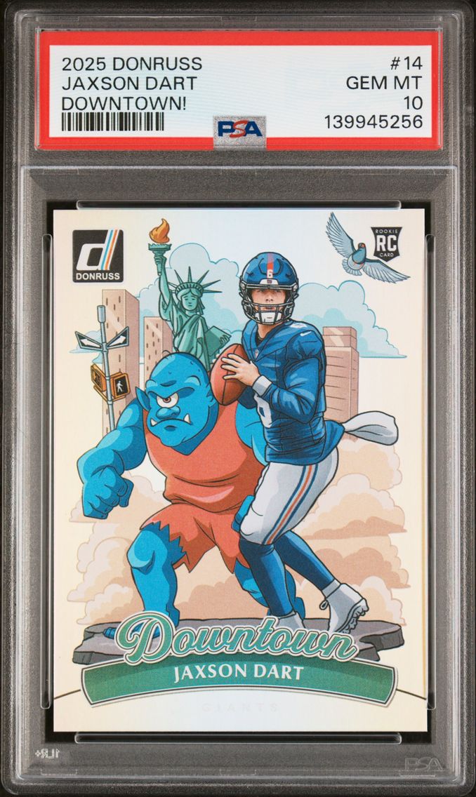 2025 #14 Jaxson Dart PSA 10 Pani